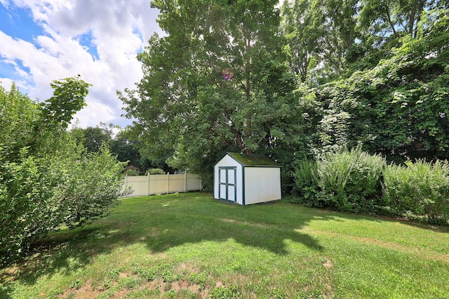 97 Edgewood Ave, Thomaston, CT 06787 - view of yard with a storage unit