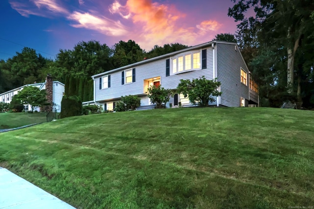 43 Berner Ter, Milford, CT 06460 - split foyer home with a lawn