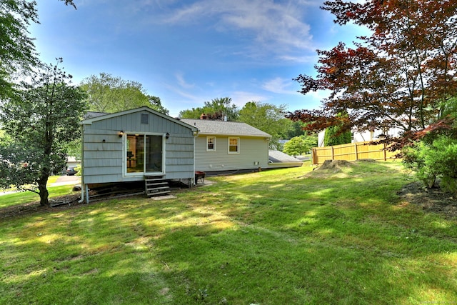 43 Berner Ter, Milford, CT 06460 - back of property featuring entry steps
