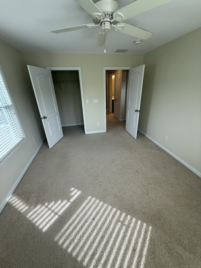 1 Sampson Ter Unit 801, Danbury, CT 06810 - unfurnished bedroom with carpet flooring, ceiling fan, and a closet