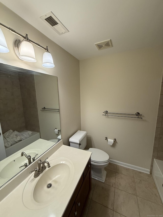 1 Sampson Ter Unit 801, Danbury, CT 06810 - bathroom with vanity and tile patterned flooring