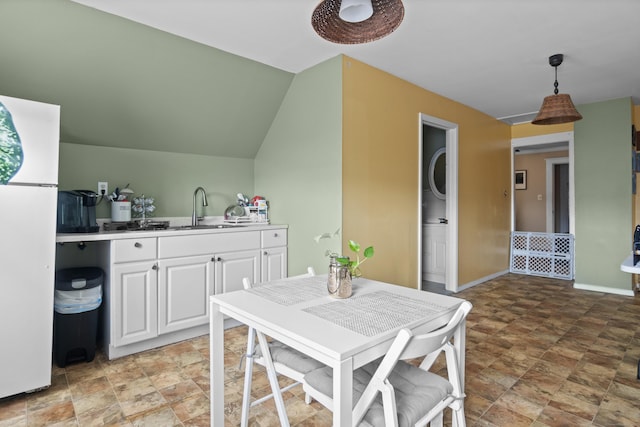 103 Eaton St, Bridgeport, CT 06604 - dining area with stone finish flooring