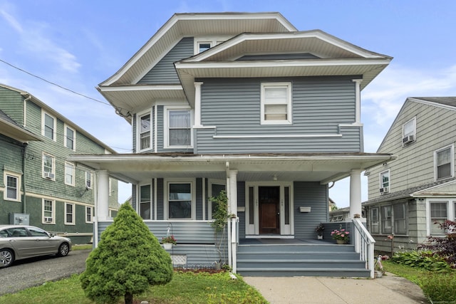103 Eaton St, Bridgeport, CT 06604 - view of front of home featuring covered porch