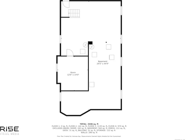 103 Eaton St, Bridgeport, CT 06604 - view of floor plan / room layout