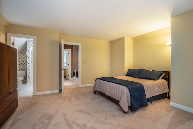 6 Salisbury Way, Farmington, CT 06032 - bedroom featuring light carpet and connected bathroom