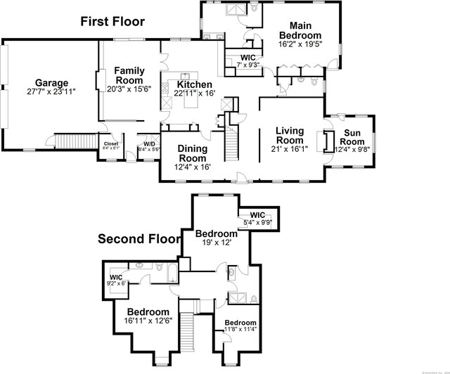 6 Salisbury Way, Farmington, CT 06032 - view of floor plan / room layout