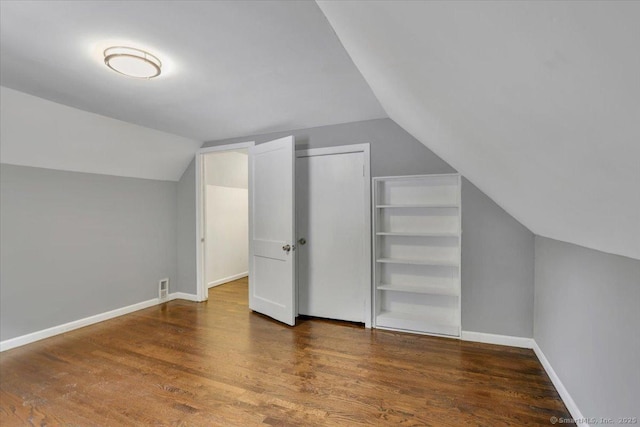 270 Hills St, East Hartford, CT 06118 - additional living space with lofted ceiling and wood finished floors