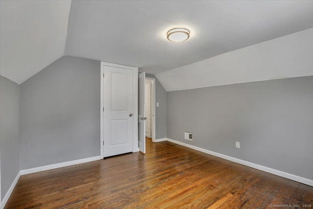 270 Hills St, East Hartford, CT 06118 - additional living space featuring vaulted ceiling and wood finished floors