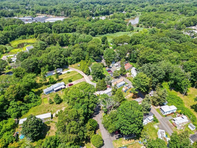 133 W Main St Trlr C6, Clinton, CT 06413 - aerial view of property's location featuring a heavily wooded area