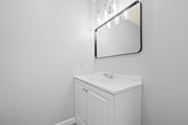 7 Woodmont Rd, Avon, CT 06001 - bathroom with vanity and baseboards