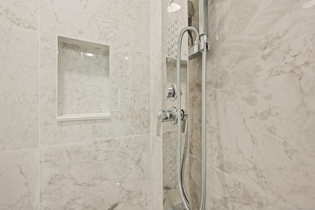 7 Woodmont Rd, Avon, CT 06001 - bathroom view of a marble finish shower