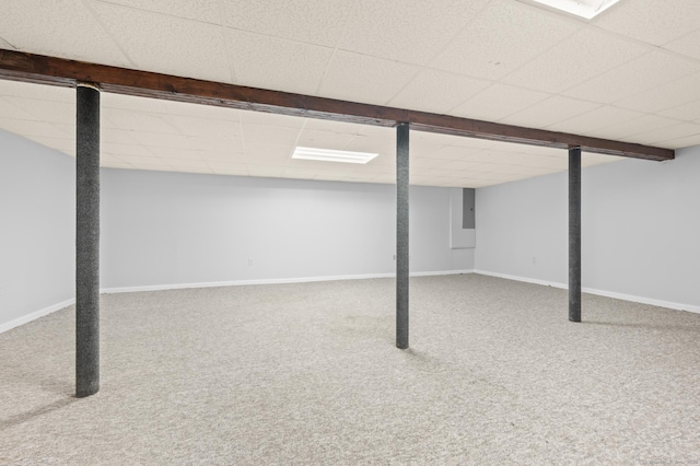 7 Woodmont Rd, Avon, CT 06001 - finished below grade area featuring carpet flooring and electric panel