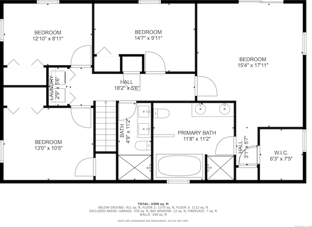 7 Woodmont Rd, Avon, CT 06001 - view of room layout