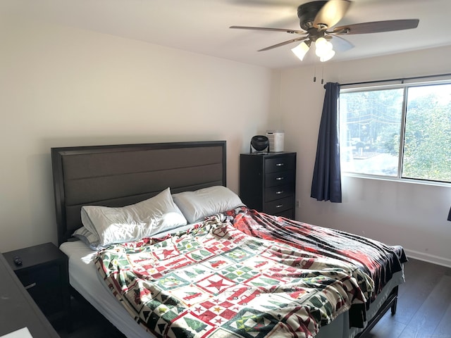 63 Coleman St Apt 14, East Haven, CT 06512 - bedroom featuring wood finished floors and ceiling fan