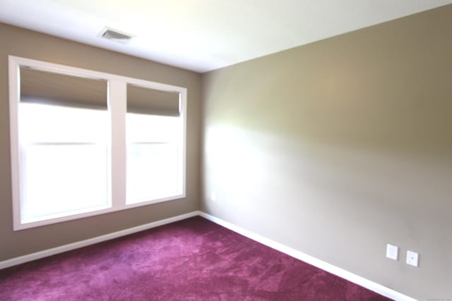 3 Holly Ln Unit 3, Farmington, CT 06085 - empty room featuring baseboards and dark colored carpet