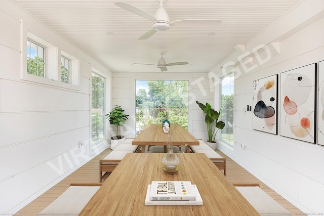 32 Broadway Ave, Stonington, CT 06355 - sunroom / solarium with plenty of natural light and wood finished floors