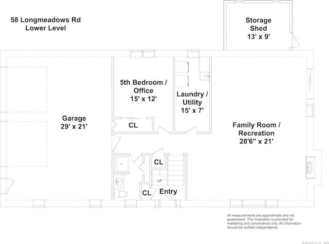 58 Longmeadows Rd, Wilton, CT 06897 - view of room layout