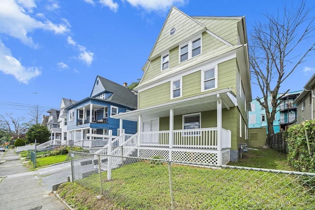 220 Hillside Ave, Waterbury, CT 06710 - view of front of home with a porch