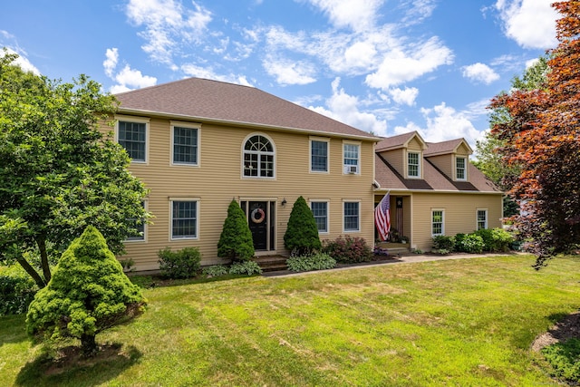 89 Honey Hill Rd, New Hartford, CT 06057 - colonial house featuring a front yard