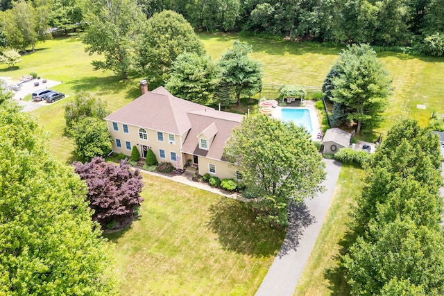 89 Honey Hill Rd, New Hartford, CT 06057 - view of subject property featuring a tree filled landscape