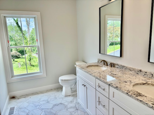 2 Gary Knls, Danbury, CT 06810 - bathroom with healthy amount of natural light and double vanity