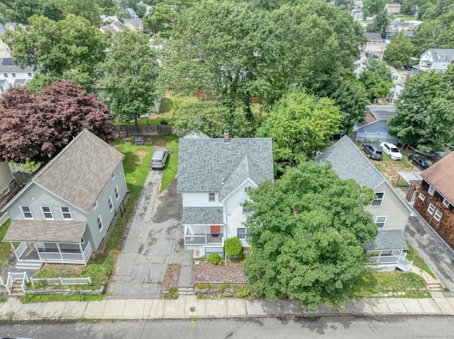 17 Walden Ave, New London, CT 06320 - aerial perspective of suburban area