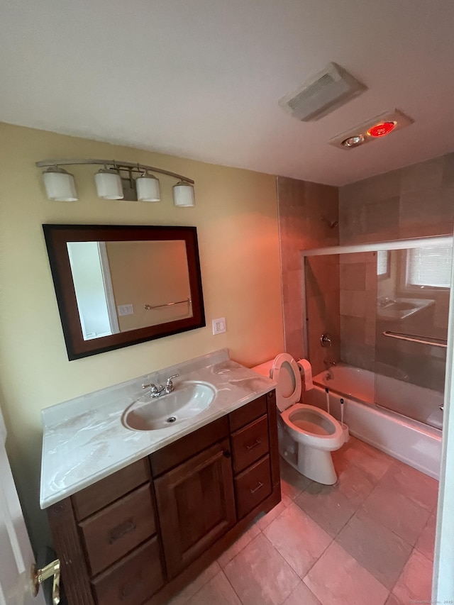 37 W Normandy Dr, West Hartford, CT 06107 - full bath featuring vanity, tub / shower combination, and tile patterned flooring