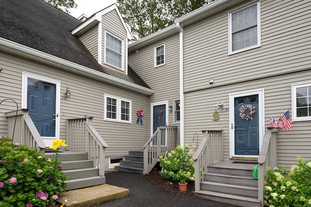 29 S Village Rd Unit 29, Branford, CT 06405 - back of house with roof with shingles