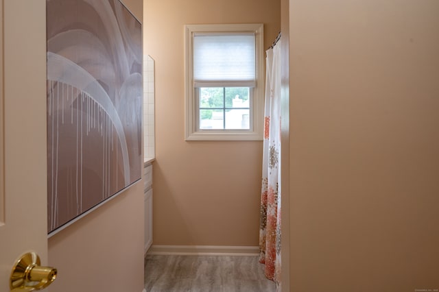 29 S Village Rd Unit 29, Branford, CT 06405 - full bathroom with baseboards and a shower with curtain