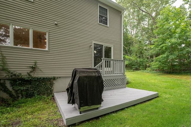 29 S Village Rd Unit 29, Branford, CT 06405 - back of house with a deck and a lawn