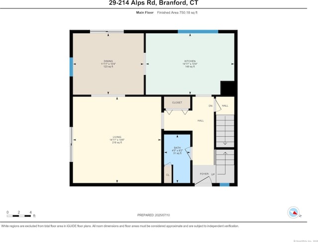 29 S Village Rd Unit 29, Branford, CT 06405 - view of property floor plan