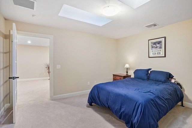 7 Still Water Cir Unit 7, Brookfield, CT 06804 - bedroom featuring a skylight and carpet