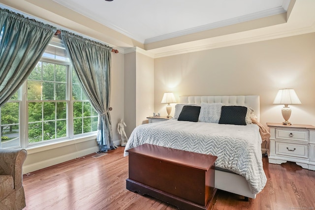 7 Still Water Cir Unit 7, Brookfield, CT 06804 - bedroom featuring ornamental molding and wood finished floors
