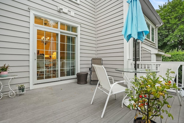 7 Still Water Cir Unit 7, Brookfield, CT 06804 - view of wooden terrace