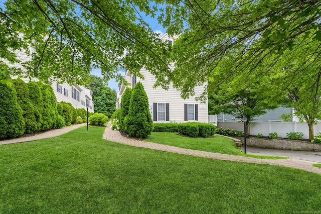 38 Stuart Ave Apt C, Norwalk, CT 06850 - view of yard