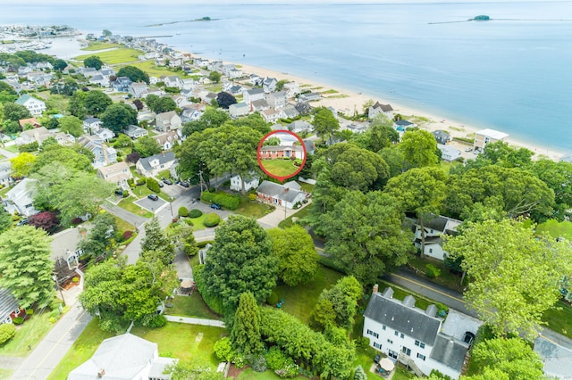 92 Grove Beach Rd S, Westbrook, CT 06498 - aerial perspective of suburban area featuring expansive coastline