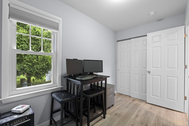 5 Fuller Ct, East Lyme, CT 06357 - office space with plenty of natural light and light wood finished floors