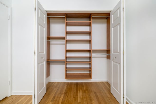 1197 Hope St Apt 7, Stamford, CT 06907 - walk in closet featuring light wood finished floors