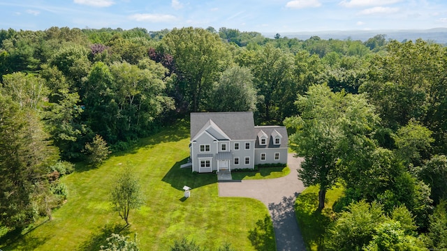 98A Tower Rd, Brookfield, CT 06804 - view from above of property with a heavily wooded area