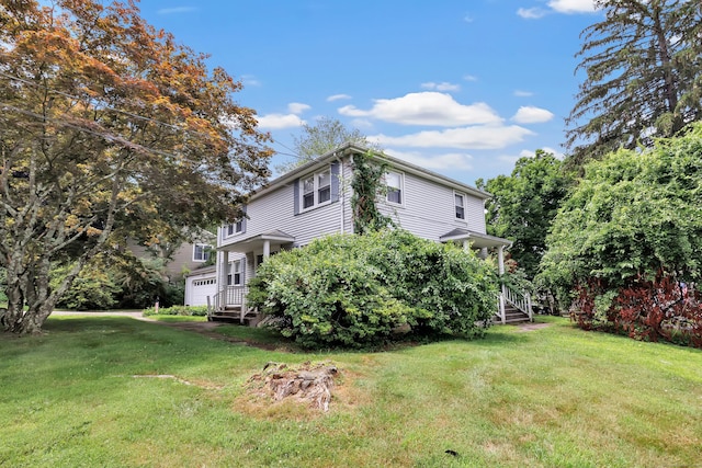 46 W St, Shelton, CT 06484 - view of green lawn
