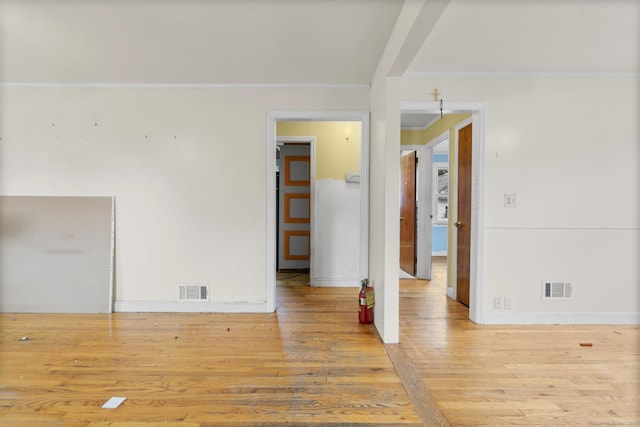 484 Reitter St W, Stratford, CT 06614 - unfurnished room featuring ornamental molding and light wood-style flooring