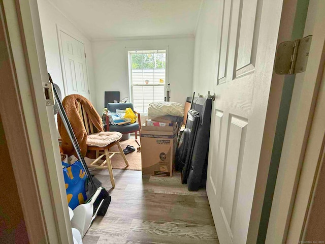 441 Main St Lot 1005, East Hartford, CT 06111 - washroom featuring wood finished floors and ornamental molding