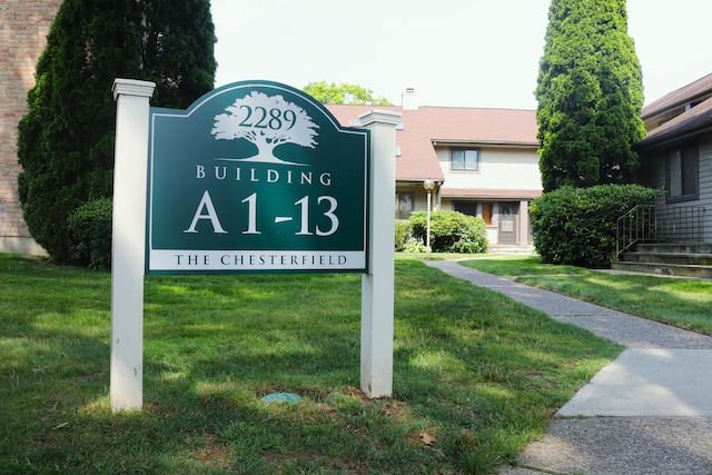 2289 Bedford St Unit A6, Stamford, CT 06905 - community / neighborhood sign with a lawn