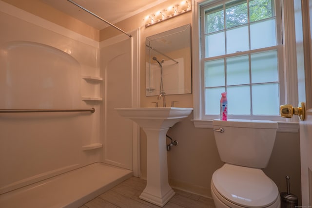 226 Stanwich Rd, Greenwich, CT 06830 - bathroom with a shower and toilet