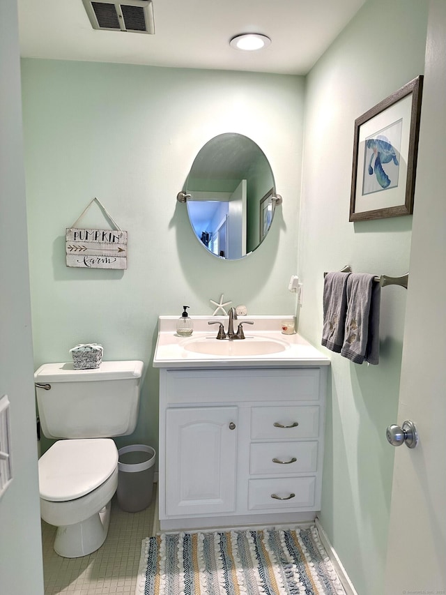 85 Viscount Dr Unit 4E, Milford, CT 06460 - bathroom with vanity and tile patterned floors
