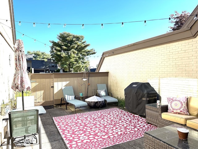 85 Viscount Dr Unit 4E, Milford, CT 06460 - view of patio / terrace featuring grilling area
