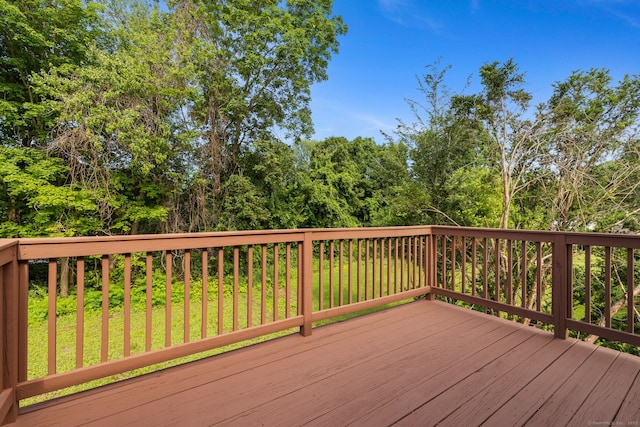 231 Lincolndale Dr, Waterbury, CT 06704 - view of wooden terrace