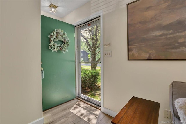 177 New Britain Ave Unit 177, Farmington, CT 06085 - foyer with wood finished floors and baseboards