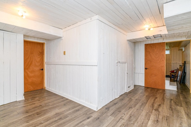 117 Woodside St, Putnam, CT 06260 - finished below grade area with wooden walls, wood finished floors, and wood ceiling