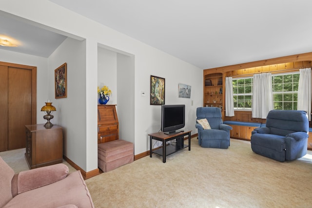8 Nelson Dr, East Lyme, CT 06333 - carpeted living room with baseboards